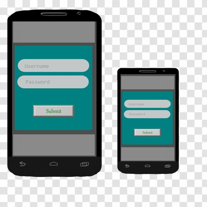 Smartphone Feature Phone Android Mobile App Telephone - User Interface - Size Transparent PNG