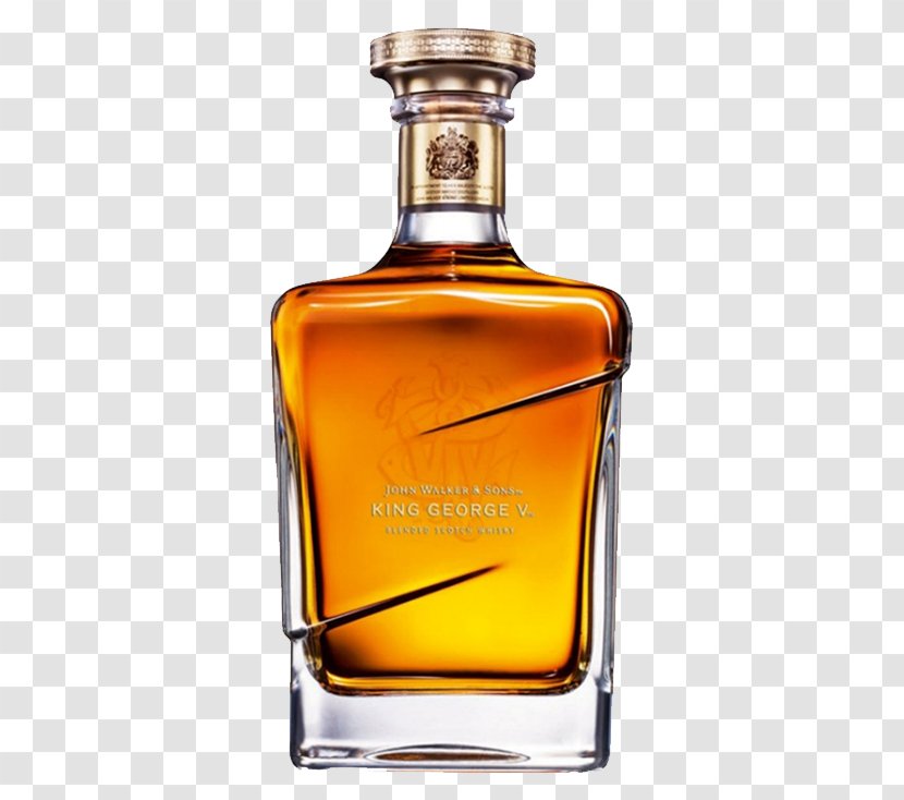 Scotch Whisky Blended Whiskey Johnnie Walker Distilled Beverage - Wine Transparent PNG
