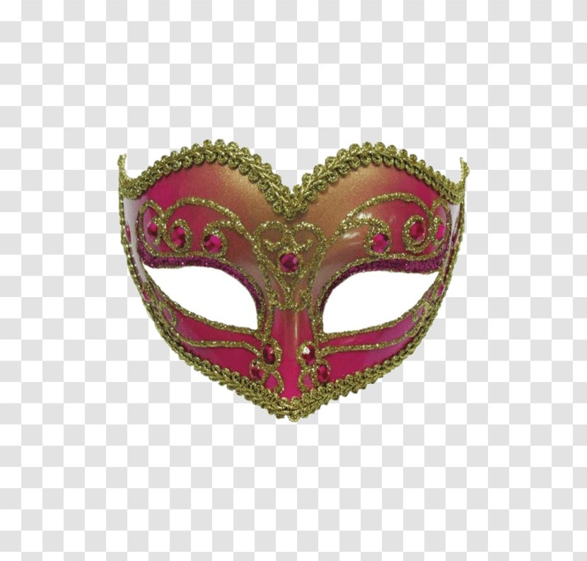 Teatermasker Pink Costume Party - Magenta - Masquerade Ball Transparent PNG