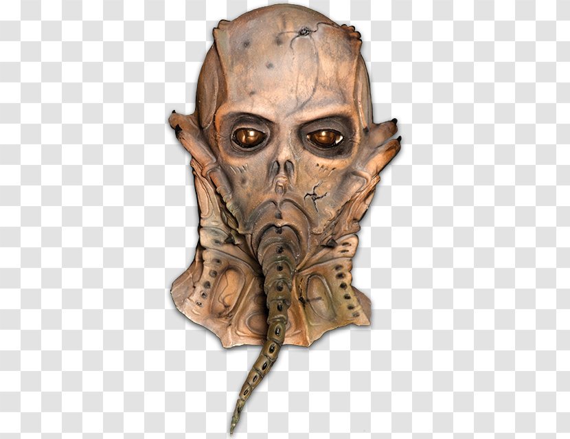 H.R. Giger Alien Latex Mask Halloween Costume - Head Transparent PNG