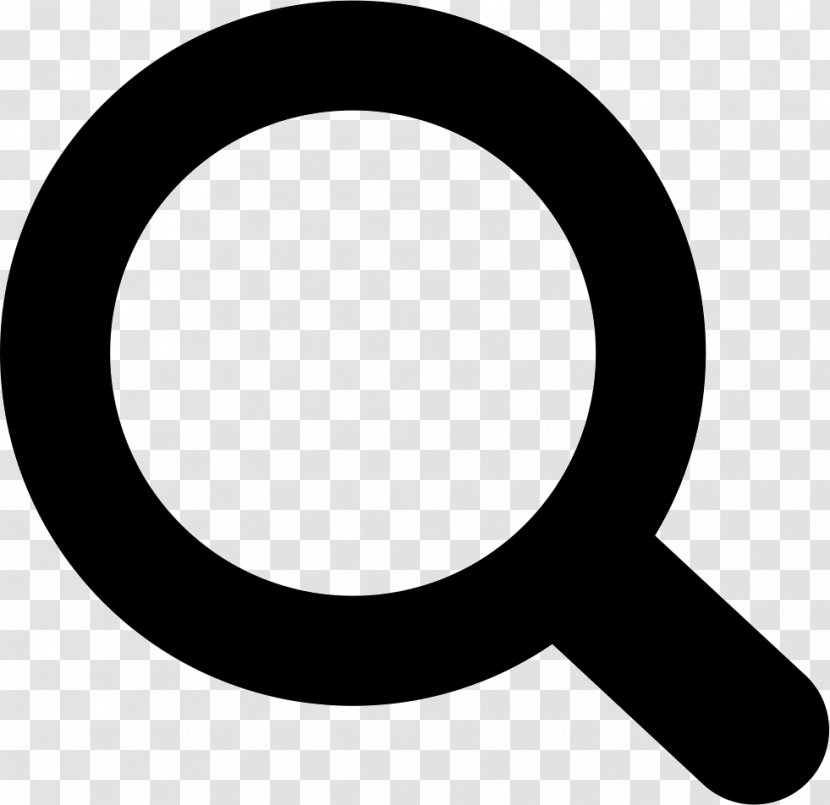 Magnifying Glass Symbol - Search Box Transparent PNG