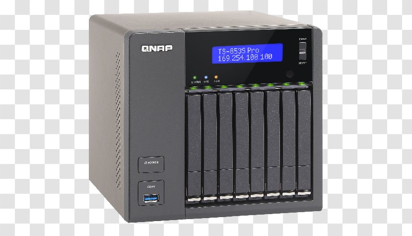 Network Storage Systems QNAP Systems, Inc. Computer Servers Hard Drives Serial ATA - Airport Time Capsule - Scalability Transparent PNG