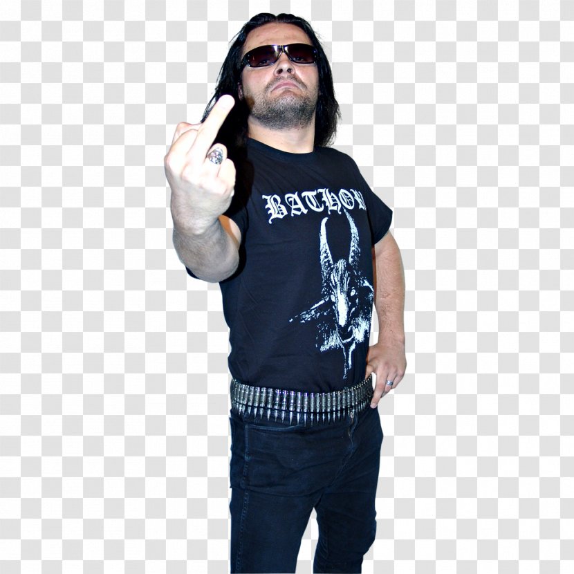 Hoodie Black Metal Immortal Bathory T-shirt - Muscle Transparent PNG