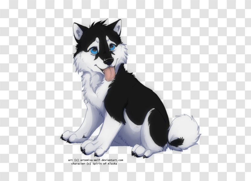 Siberian Husky Puppy Whiskers Drawing DeviantArt - Wadera - Cartoon Transparent PNG