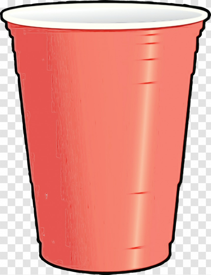 Flowerpot Plastic Cylinder Transparent PNG