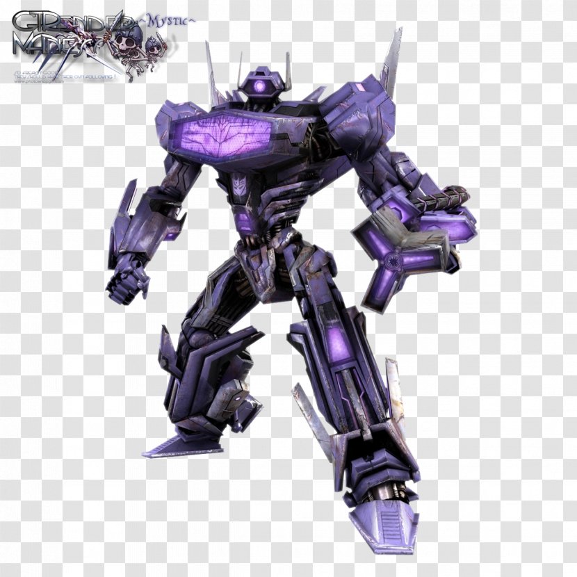 Transformers: War For Cybertron Shockwave Fall Of Optimus Prime Dark The Moon - Robot - Toy Transparent PNG