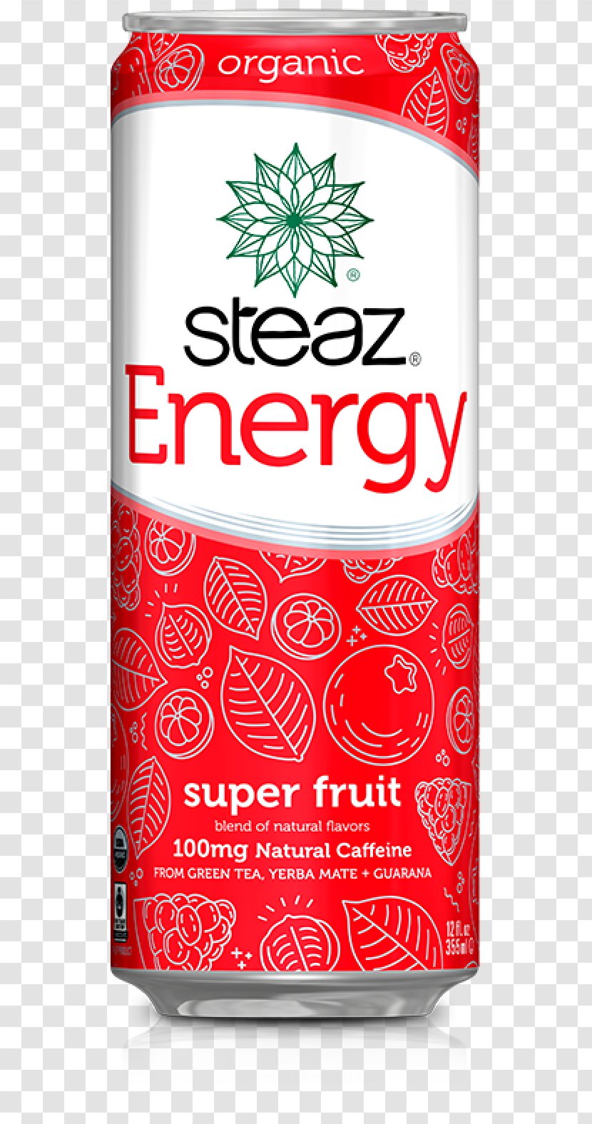 Energy Drink Organic Food Green Tea Iced - Superfruit - Top View Orange Juice Transparent PNG