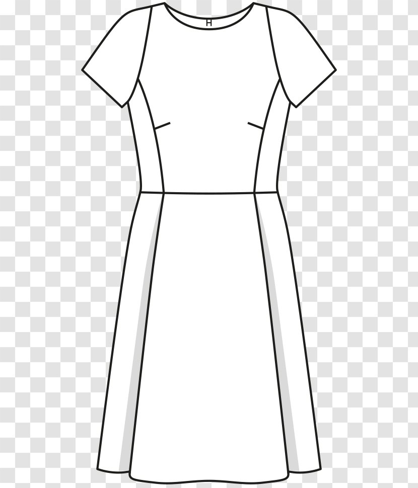 Shoe Dress Burda Style Sewing Pattern - Neck Transparent PNG