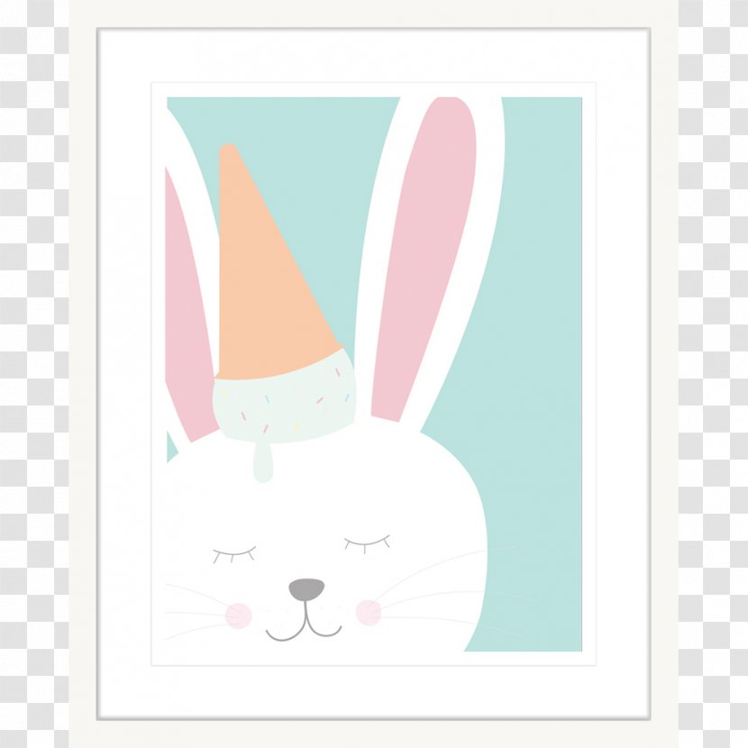 Easter Bunny Paper Clip Art - Mammal - Watercolor Rabbit Transparent PNG