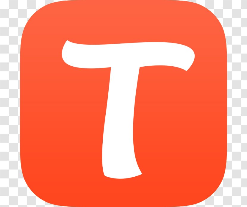 Tango Instant Messaging IPhone - Symbol - Text Transparent PNG