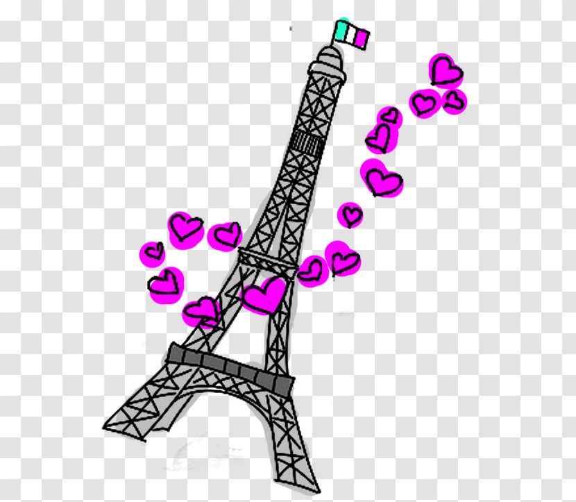 Eiffel Tower Art Clip Transparent PNG
