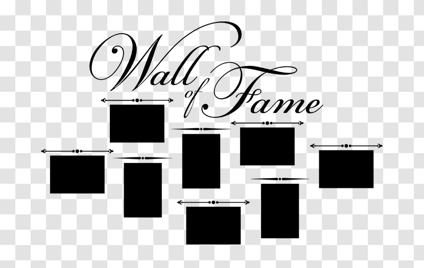 Stickere Decorative Parede Brand - Frame - Wall Of Fame Transparent PNG