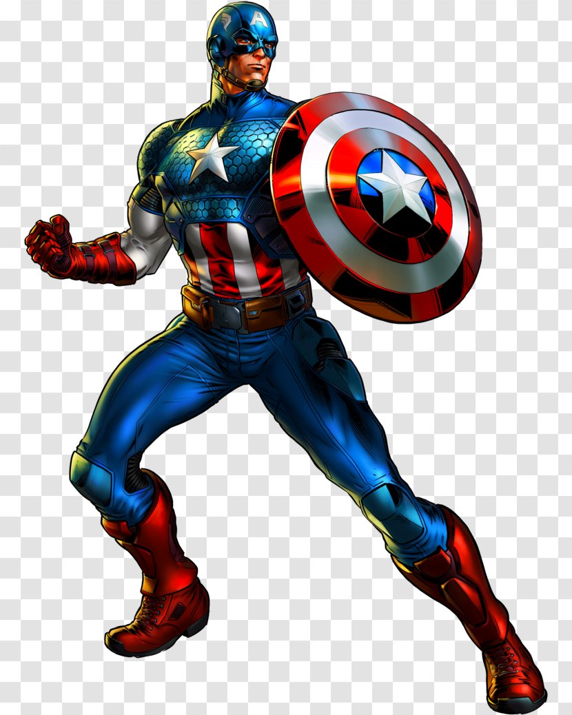 Captain America Thor Carol Danvers Marvel Avengers Alliance Bucky Barnes - Superhero - Atom Wiki Transparent PNG