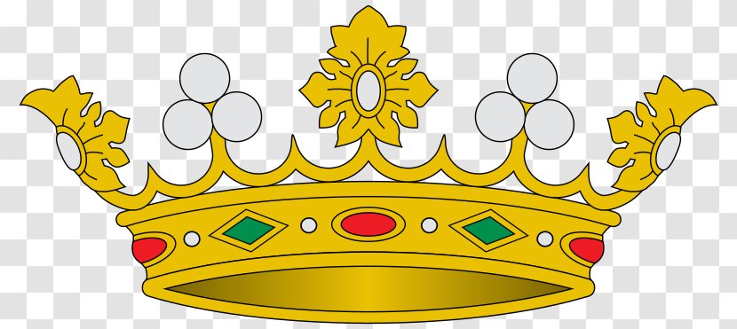 The Prince Gesualdo, Campania Coroa De Marqués Marquess Coat Of Arms - Yellow Transparent PNG