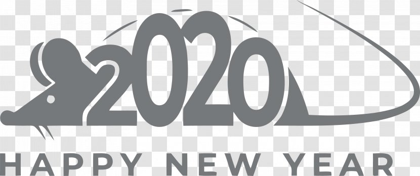 Happy New Year 2020 - Signage - Number Transparent PNG
