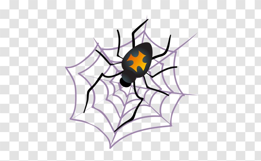 Tangle Web Spider Clip Art Transparent PNG