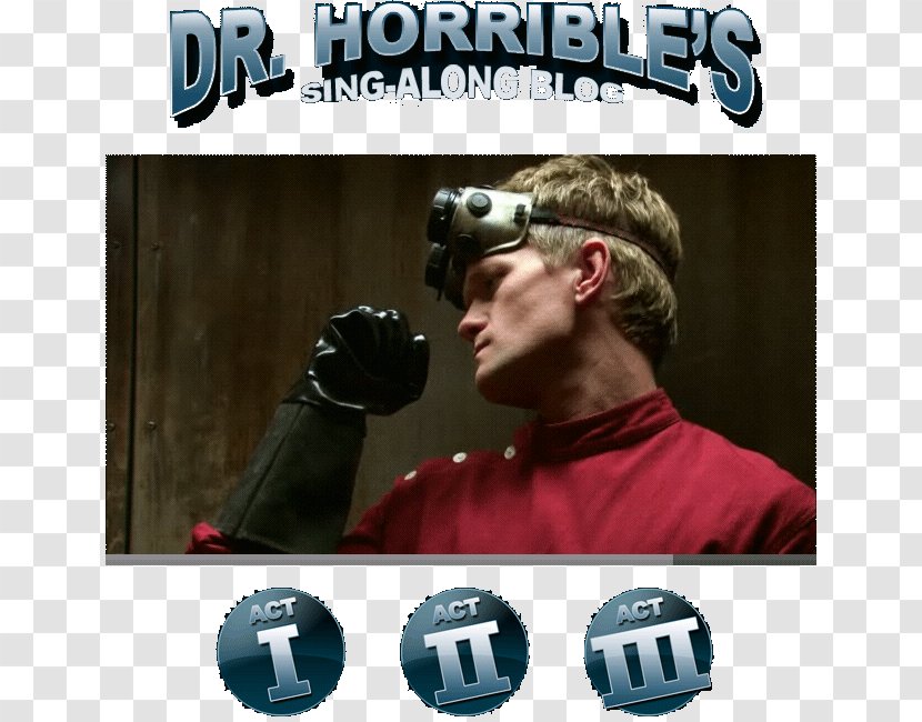 Dr. Horrible's Sing-Along Blog Everything You Ever Wanted: A Memoir Slipping Song YouTube - Anarchy - Regex Online Transparent PNG