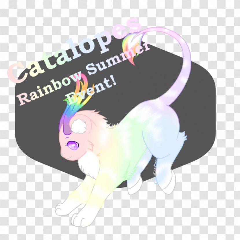 Horse Unicorn Mammal - Purple - Summer Rainbow Transparent PNG