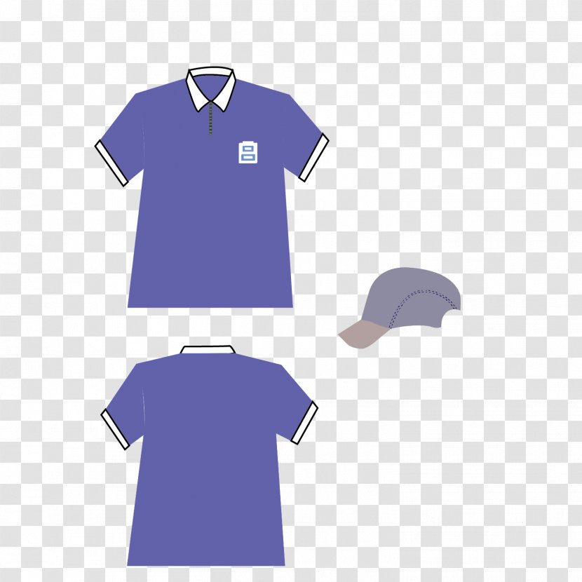 T-shirt Euclidean Vector Blue - Sportswear - Pattern Material Suit Service Transparent PNG