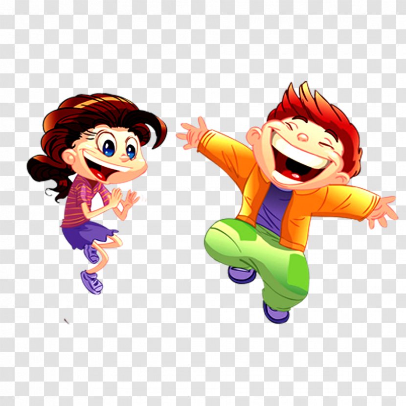 Child Designer Illustration - Cartoon Men And Women Transparent PNG