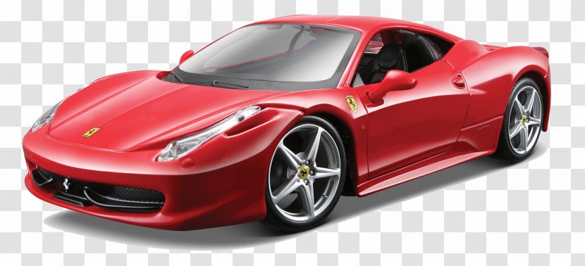 Ferrari 458 LaFerrari Car Die-cast Toy - Automotive Design - Download Transparent PNG
