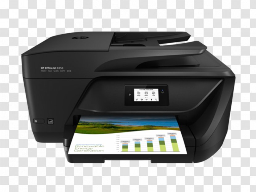 Hewlett-Packard HP Officejet 6950 Multi-function Printer - Computer Software - Multifunction Transparent PNG