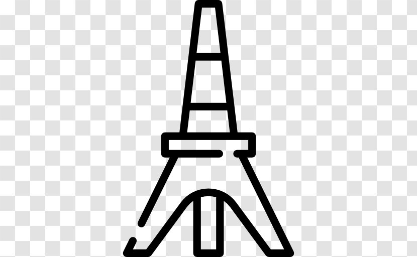 Monochrome Angle - Triangle - Eiffel Tower Transparent PNG