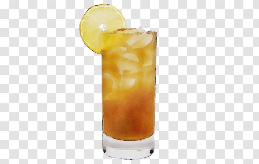 Drink Alcoholic Beverage Cocktail Garnish Highball Glass - Liquid Transparent PNG