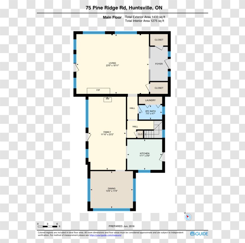 Rick Wearing And Sandra Parrott Floor Plan Apartment Room - Arch Transparent PNG