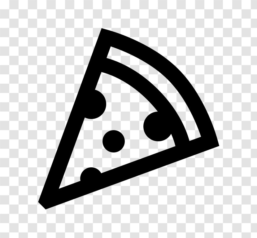 Pizza Take-out Icon Design - Text Transparent PNG