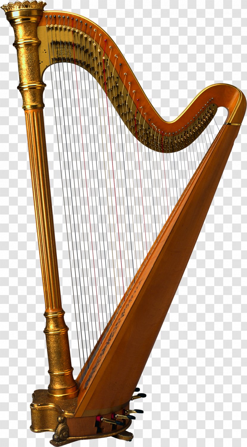 Celtic Harp Musical Instruments - Heart - Clip Gemajing Transparent PNG