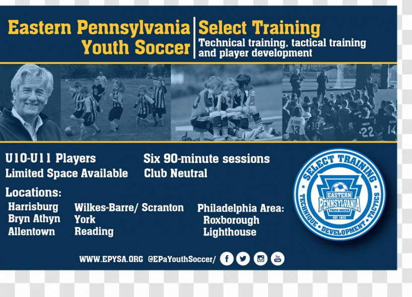 Eastern Pa Youth Soccer Association Training Organization Carolina Panthers Brand - Football - EducatioN Flyer Transparent PNG