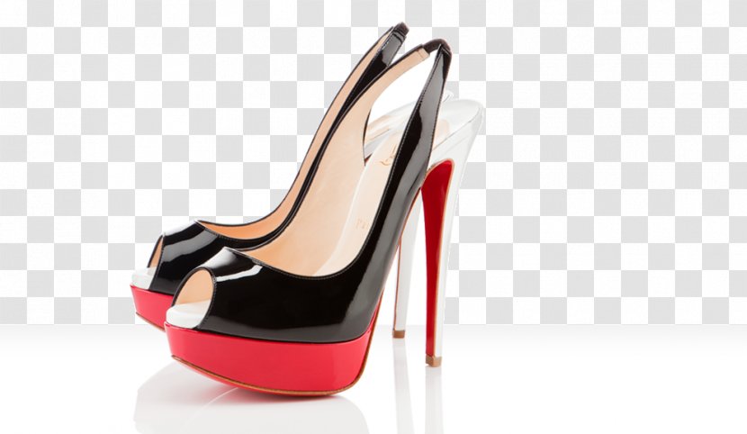 Slingback Court Shoe Peep-toe High-heeled Footwear - Wedge - Louboutin Transparent PNG