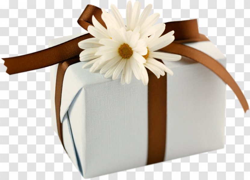 Gift Wrapping Box Desktop Wallpaper - Souvenir - Camomile Transparent PNG