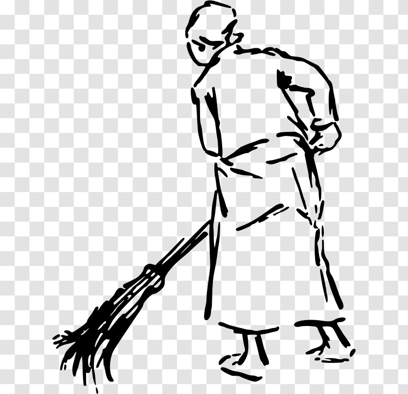 Broom Drawing Clip Art - Clothing - Blizzards To Sweep Transparent PNG