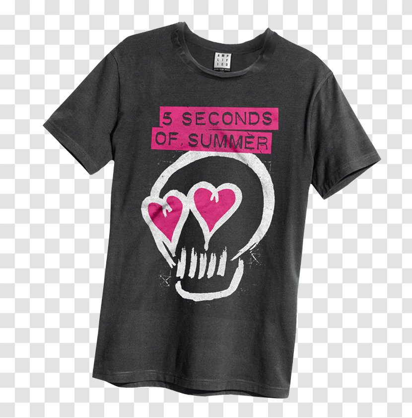T-shirt 5 Seconds Of Summer Poster Logo AC/DC - Silhouette Transparent PNG