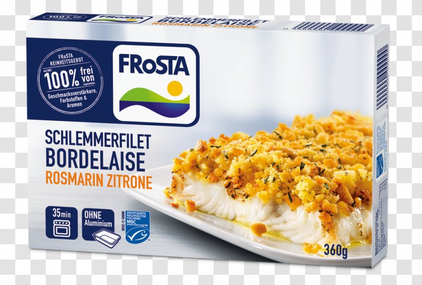 Schlemmerfilet Fish Finger Filet-O-Fish Frozen Food Frosta AG - Oven Transparent PNG