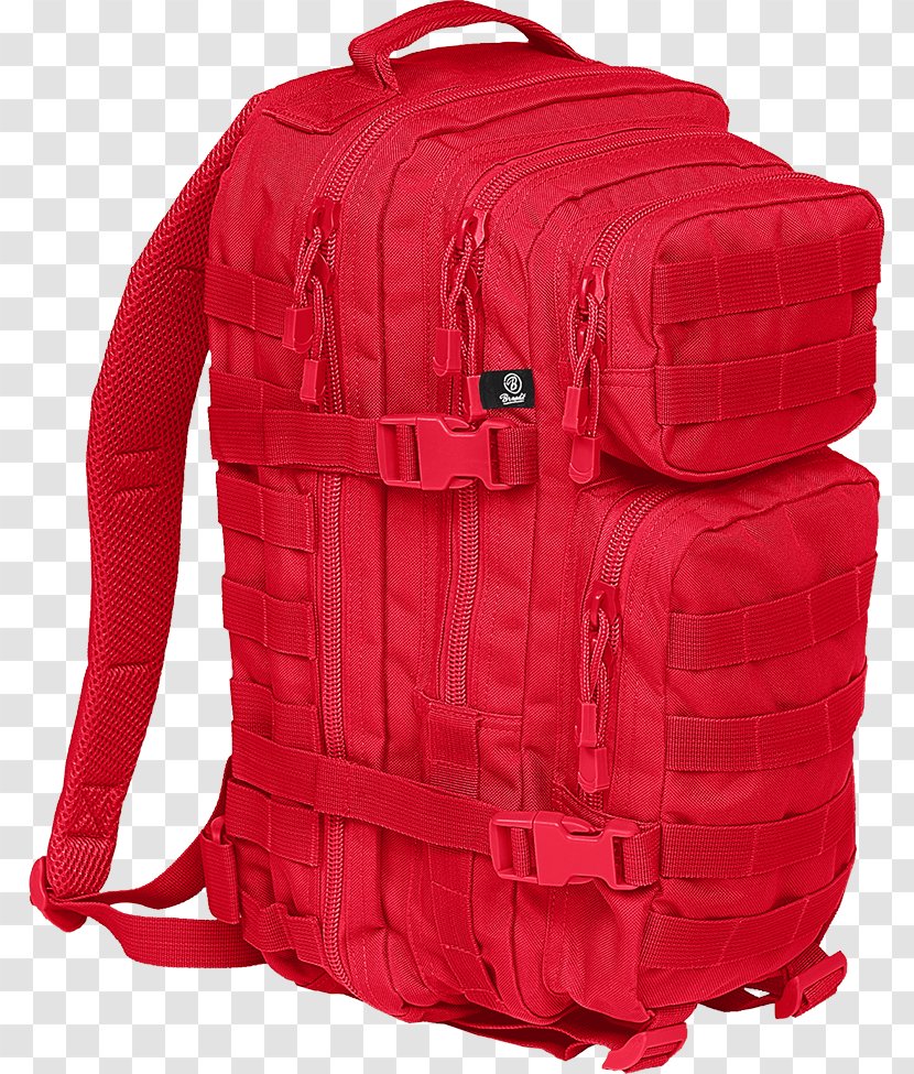 Backpack Brandit US Cooper M MOLLE Fjällräven Rucksack No.21 Medium Bag - Red Rock Outdoor Gear Assault Pack Transparent PNG