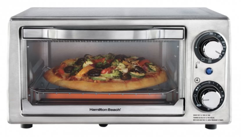 Toaster Convection Oven Hamilton Beach Brands Home Appliance - Timer Transparent PNG