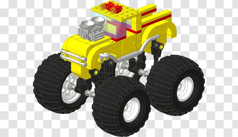 Tire Car Monster Truck LEGO - Trucks Transparent PNG
