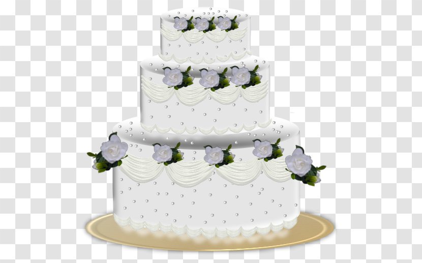Wedding Cake Buttercream Torte Decorating Transparent PNG