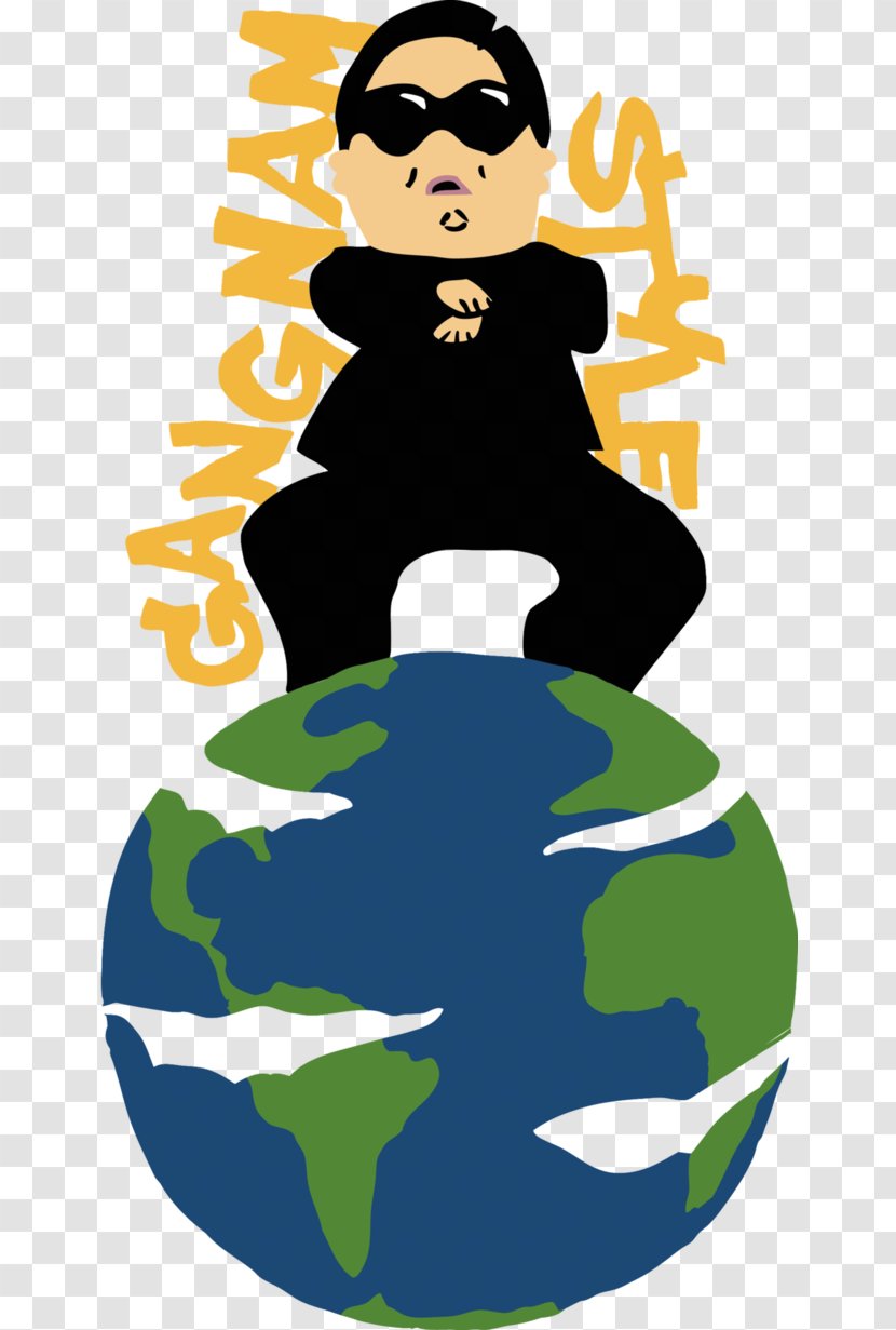 Human Behavior Cartoon Character Clip Art - Sitting - Gangnam Style Transparent PNG