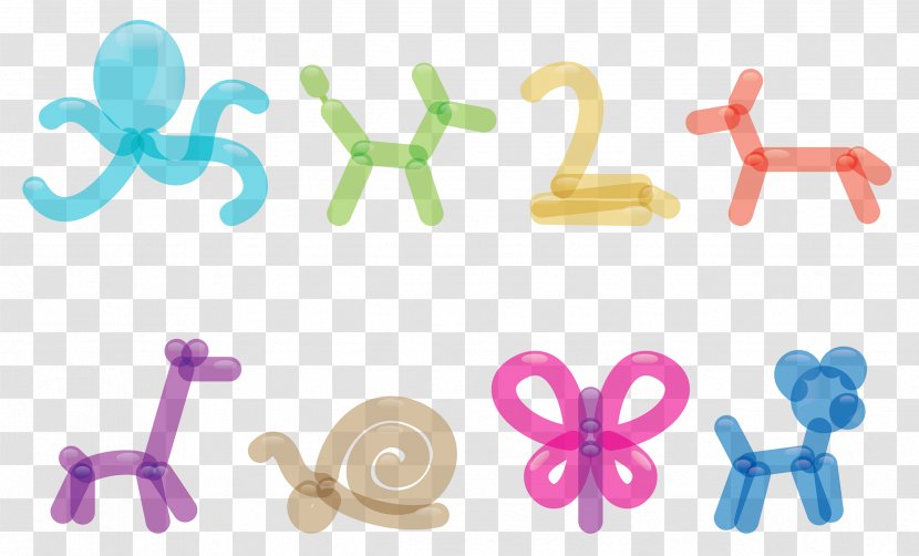 Balloon Modelling Vector Graphics Clip Art Creative Converting Dog - Number - Party Foil BalloonBalloon Pics From Transparent PNG