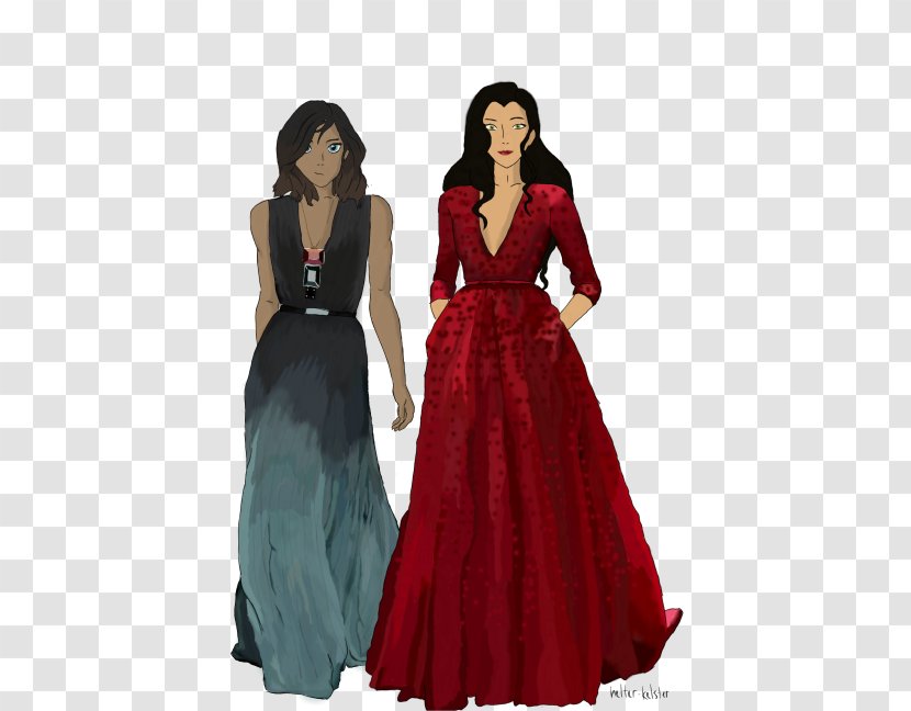 Gown Cocktail Dress Neck Transparent PNG