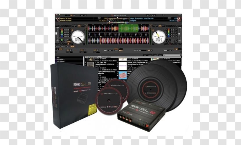 Scratch Live Serato Audio Research Disc Jockey Rane Corporation - Phonograph Record Transparent PNG