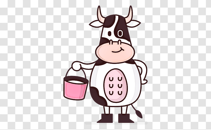 Cartoon Snout Livestock Bovine Dairy Cow Transparent PNG