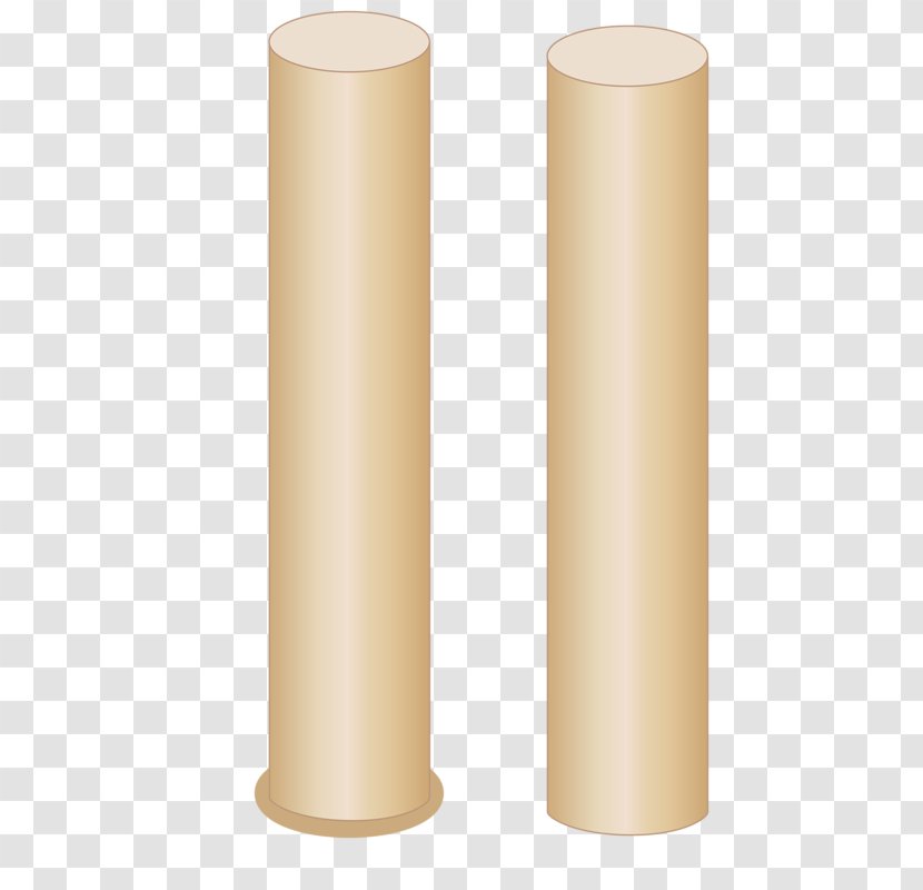 0 Cylinder Column - 2048 - Two White Columns Transparent PNG