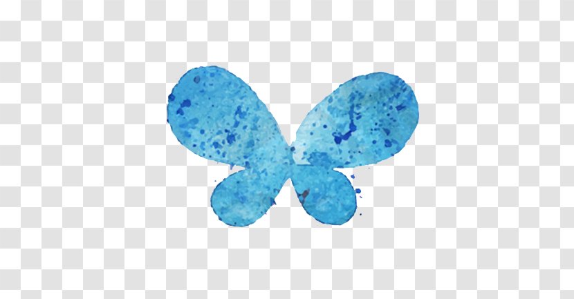 Butterfly Watercolor Painting Crayon - Color Transparent PNG