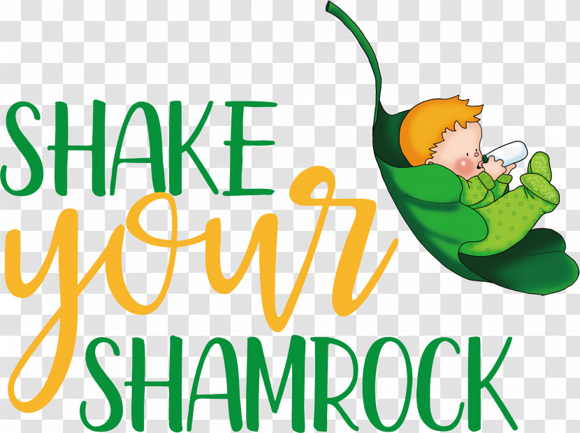 Saint Patrick Patricks Day Shake Your Shamrock Transparent PNG