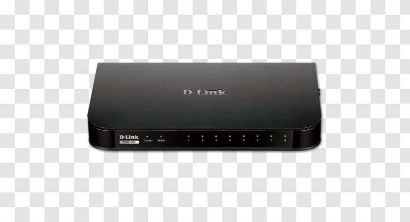 Wireless Access Points Router D-Link Ethernet - Dlink Dsr250n - Network Switch Transparent PNG